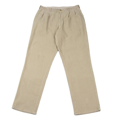 Papas Cotton Blend Stretch Pants Beige Size 52LL