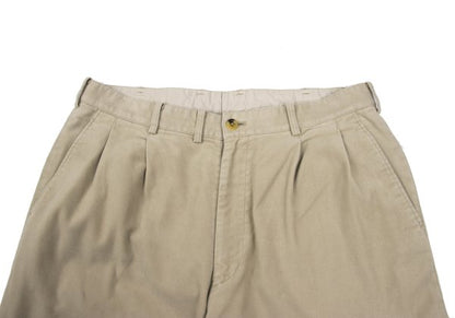 Papas Cotton Blend Stretch Pants Beige Size 52LL