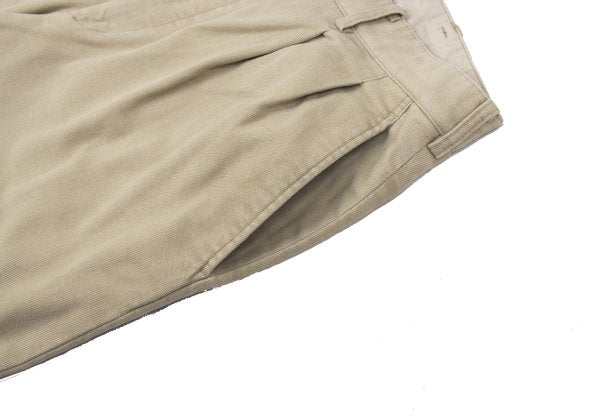 Papas Cotton Blend Stretch Pants Beige Size 52LL
