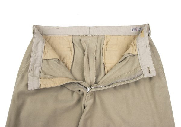 Papas Cotton Blend Stretch Pants Beige Size 52LL