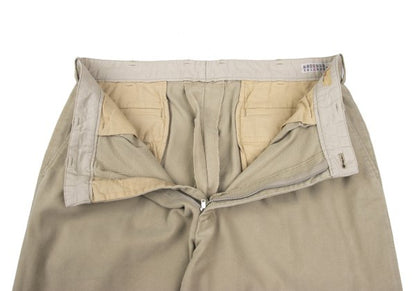 Papas Cotton Blend Stretch Pants Beige Size 52LL