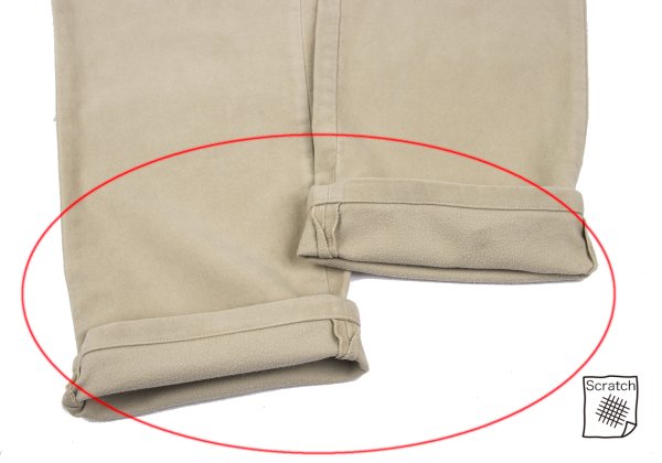 Papas Cotton Blend Stretch Pants Beige Size 52LL