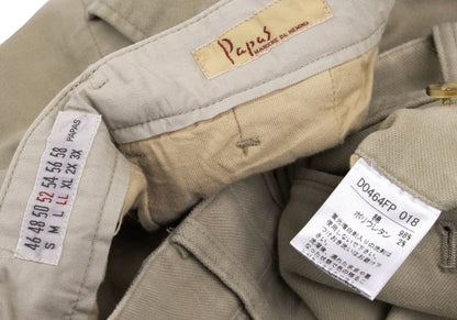 Papas Cotton Blend Stretch Pants Beige Size 52LL