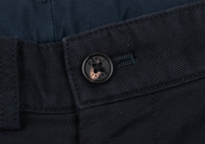Papas Cotton Blend Stretch Pants Navy Size 52LL
