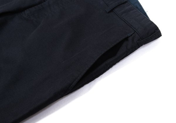 Papas Cotton Blend Stretch Pants Navy Size 52LL