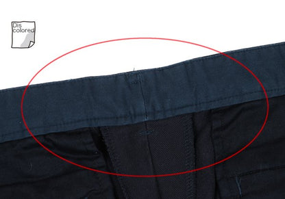Papas Cotton Blend Stretch Pants Navy Size 52LL