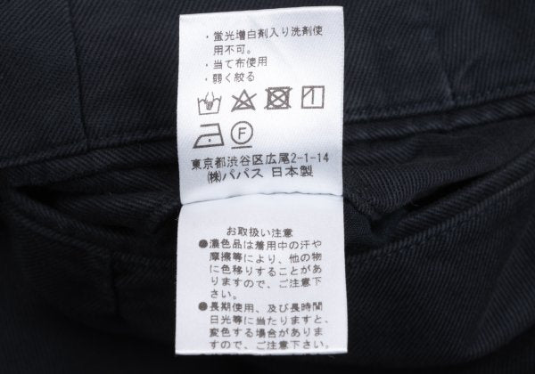 Papas Cotton Blend Stretch Pants Navy Size 52LL