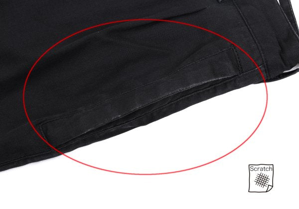 Papas Black Cotton Blend Stretch Two-Pleat Pants Size 52LL