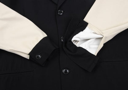 Yohji Yamamoto POUR HOMME 98SS Wool Jacket Black Size S