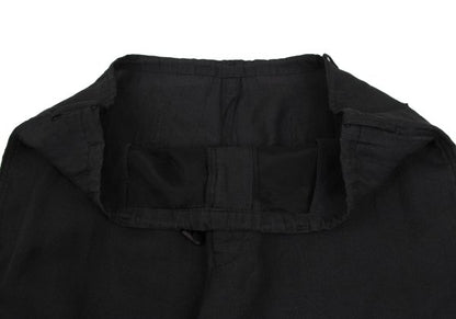 Y's for men Drawstring Pique Cotton Pants Black Size XL