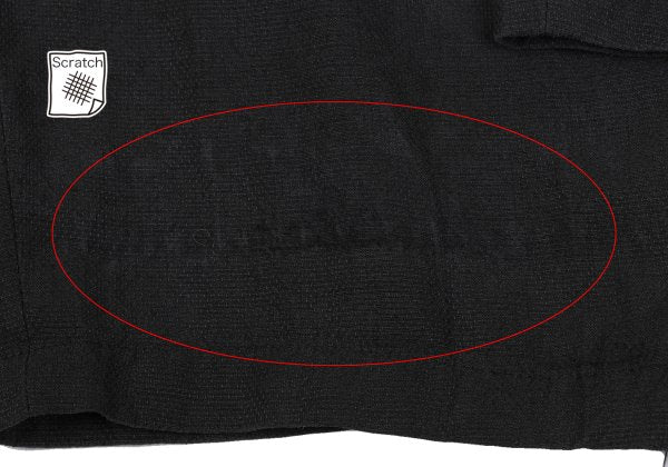 Y's for men Drawstring Pique Cotton Pants Black Size XL