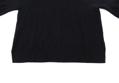 Theory Cashmere Blend Wool Paneled Sweater Black Size S