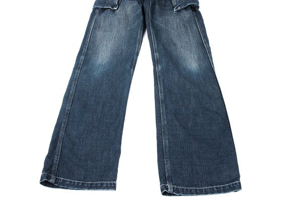 45rpm Cotton Cargo Denim Jeans Indigo Size 30
