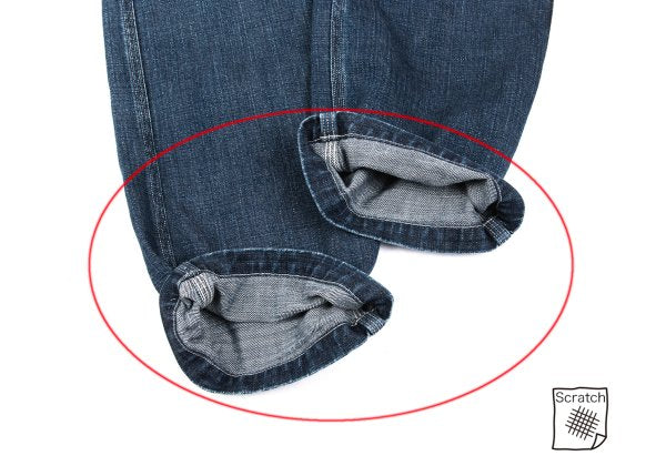 45rpm Cotton Cargo Denim Jeans Indigo Size 30