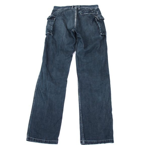 45rpm Cotton Cargo Denim Jeans Indigo Size 30