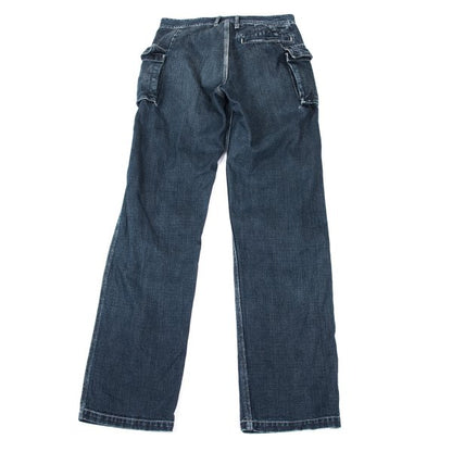 45rpm Cotton Cargo Denim Jeans Indigo Size 30