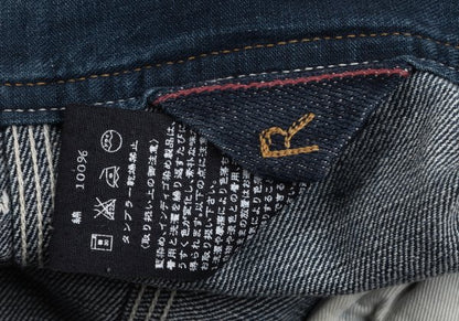 45rpm Cotton Cargo Denim Jeans Indigo Size 30