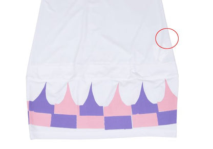 COMME des GARCONS HOMME PLUS Hem Print T-Shirt White Size S