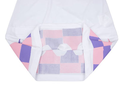 COMME des GARCONS HOMME PLUS Hem Print T-Shirt White Size S