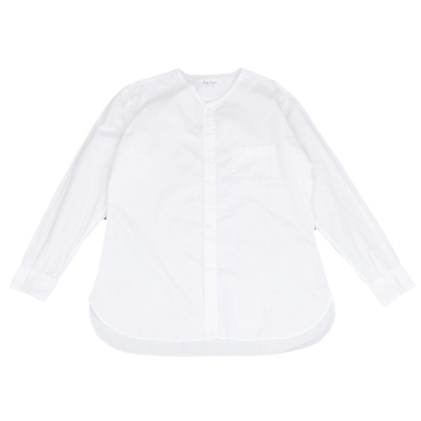 Yohji Yamamoto POUR HOMME Cotton Cut-Off Shirt White Size 4