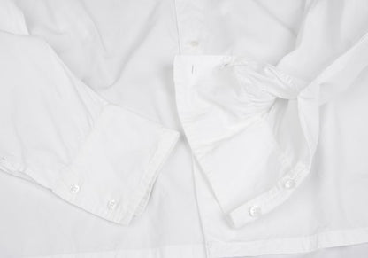 Yohji Yamamoto POUR HOMME Curved Sleeve Shirt White Size M