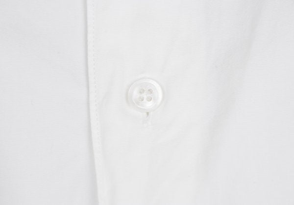 Yohji Yamamoto POUR HOMME Curved Sleeve Shirt White Size M