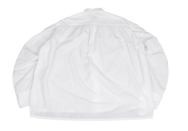 Yohji Yamamoto POUR HOMME Curved Sleeve Shirt White Size M