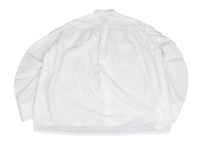 Yohji Yamamoto POUR HOMME Curved Sleeve Shirt White Size M