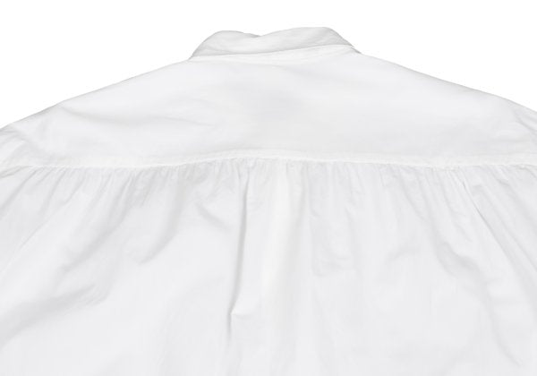 Yohji Yamamoto POUR HOMME Curved Sleeve Shirt White Size M