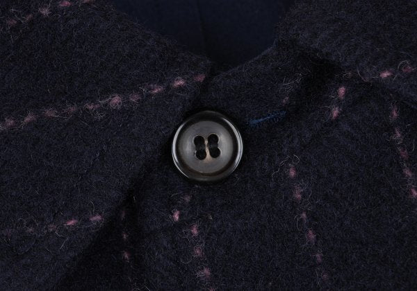 COMME des GARCONS HOMME Reversible Balmacaan Coat Size M