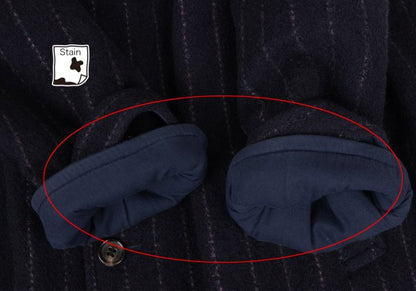 COMME des GARCONS HOMME Reversible Balmacaan Coat Size M