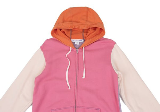 COMME des GARCONS SHIRT 20AW Crazy Color Logo Hoodie Size L