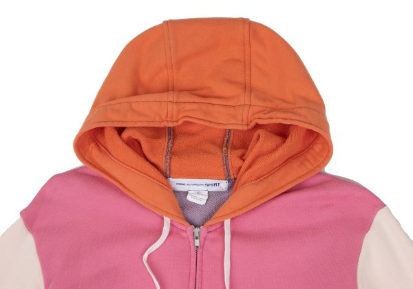 COMME des GARCONS SHIRT 20AW Crazy Color Logo Hoodie Size L