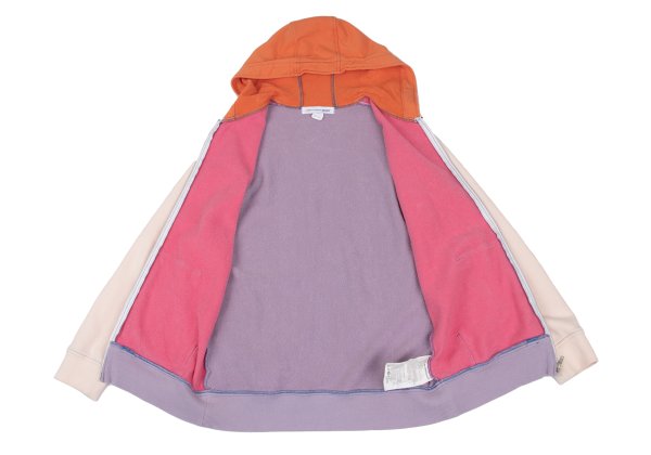 COMME des GARCONS SHIRT 20AW Crazy Color Logo Hoodie Size L