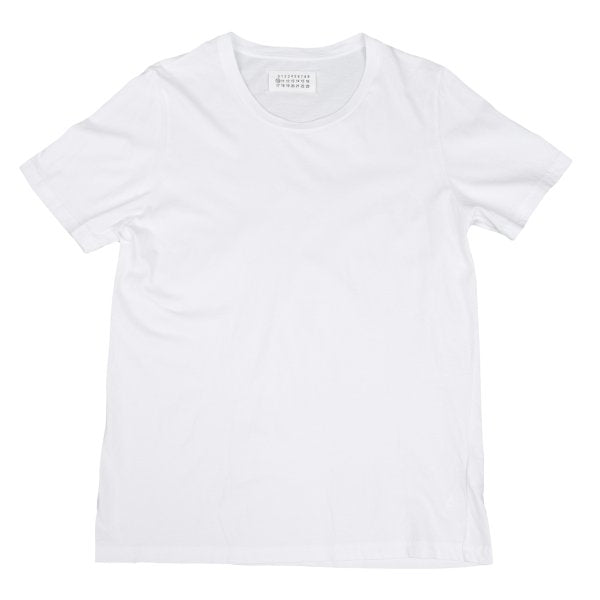 Maison Martin Margiela Cotton Crewneck T-Shirt White Size S