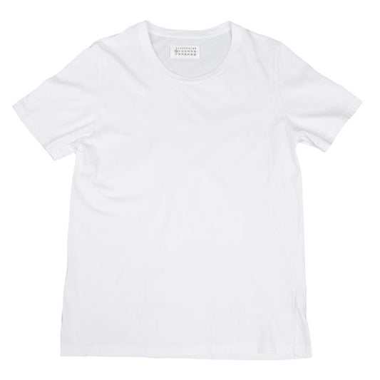 Maison Martin Margiela Cotton Crewneck T-Shirt White Size S