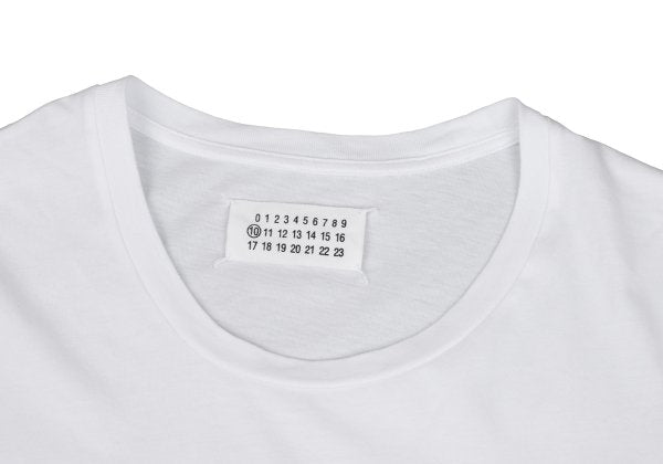 Maison Martin Margiela Cotton Crewneck T-Shirt White Size S