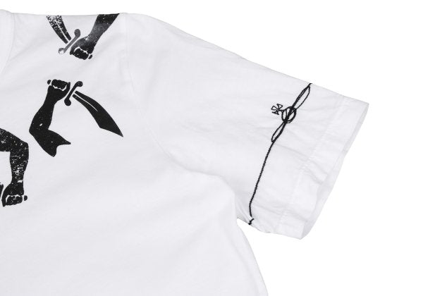 Vivienne Westwood ANGLOMANIA Cotton T-Shirt White Size XS