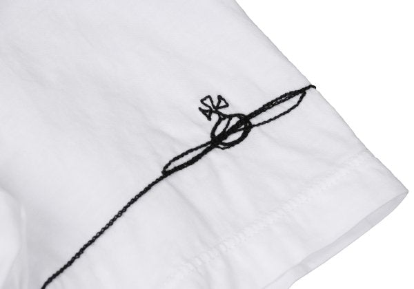Vivienne Westwood ANGLOMANIA Cotton T-Shirt White Size XS