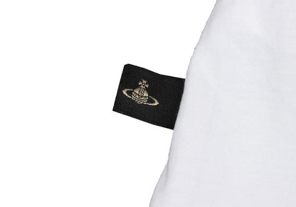 Vivienne Westwood ANGLOMANIA Cotton T-Shirt White Size XS