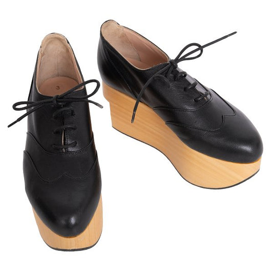 Vivienne Westwood Rocking Horse Sneakers Blk/Brn Size 22.5CM