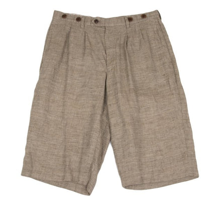 JUNYA WATANABE MAN Linen Suspender Shorts Beige Size S