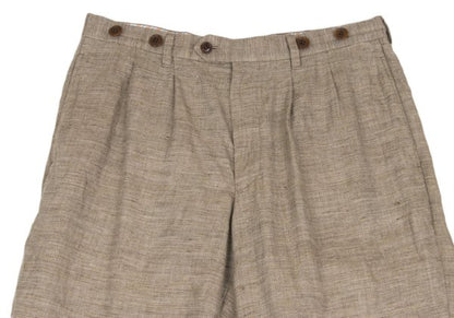JUNYA WATANABE MAN Linen Suspender Shorts Beige Size S