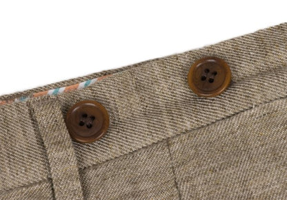 JUNYA WATANABE MAN Linen Suspender Shorts Beige Size S