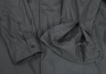BLACK COMME des GARCONS Cotton Back Panel Shirt Gray Size XL