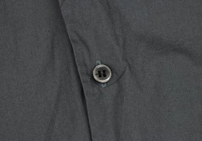 BLACK COMME des GARCONS Cotton Back Panel Shirt Gray Size XL