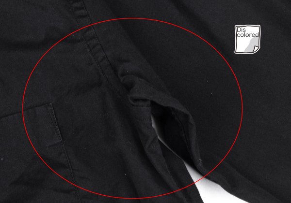 COMME des GARCONS HOMME DEUX Buttonhole Shirt Black Size M