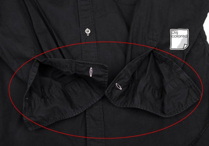 COMME des GARCONS HOMME DEUX Buttonhole Shirt Black Size M