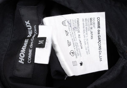 COMME des GARCONS HOMME DEUX Buttonhole Shirt Black Size M