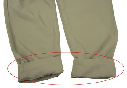 COMME des GARCONS HOMME DEUX Poly Tapered Pants Beige Size M